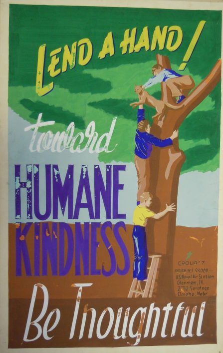 Lend a Hand toward Humane Kindness Be Thoughtful