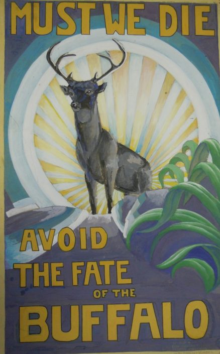 Must we die, avoid the fate of the Buffalo